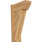 Ekena Millwork Traditional Slat Rough Sawn Outlooker, Western Red Cedar, 8"W x 18"D x 30"H OUT08X18X30TRA06RWR - alternate 1